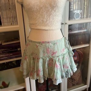 Vintage Abercrombie and Fitch Silk Skirt